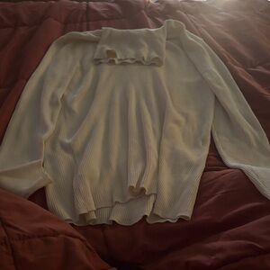 Elegant Cream Women's long sleeve